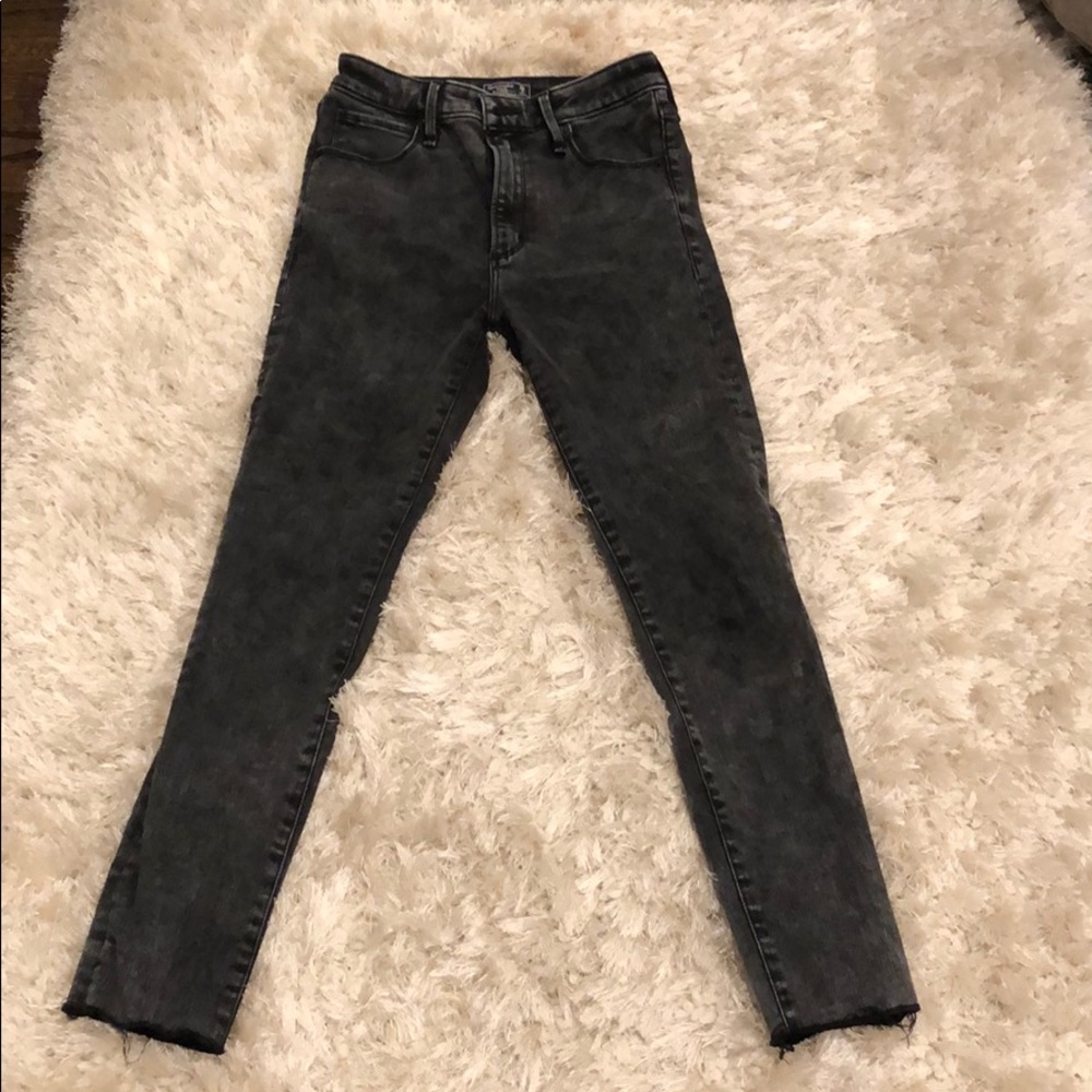 High Rise Abercrombie Skinny Jeans